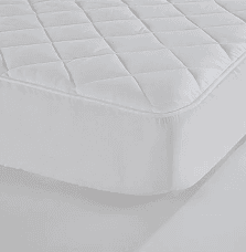 Polyester quilted waterproof hotel mattress pad with TPU lamination