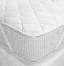Hotel mattress protector 120gsm anti-allergenic synthetic polyester fiber quilted