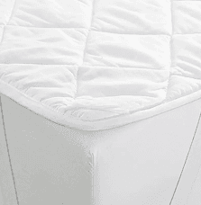 Hotel mattress protector 120gsm anti-allergenic synthetic polyester fiber quilted