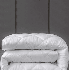 Cotton 200T microfiber quilted hotel mattress cover with corner straps