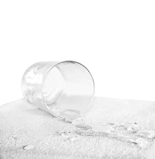 50/50 polyester cotton 180gsm terry towel waterproof hotel mattress protector
