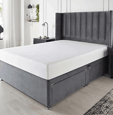 50/50 polyester cotton 180gsm terry towel waterproof hotel mattress protector
