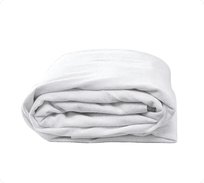 50/50 polyester cotton 180gsm terry towel waterproof hotel mattress protector
