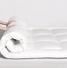 Cotton 233T down-alternative microfiber quilted 1500gsm hotel mattress topper