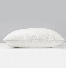 Cotton 233T percale shell 50% white duck down feather pillows for hotel