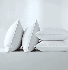 Multiple chamber luxury 90% goose down feather hotel sleeping pillows